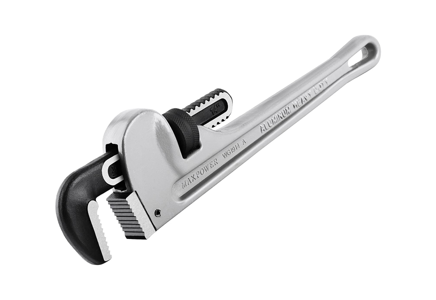 maxpower 14 inch heavy duty aluminum straight pipe wrench
