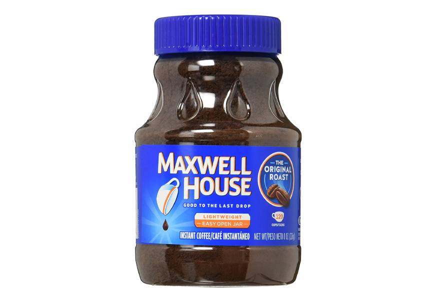 maxwell house original blend instant coffee