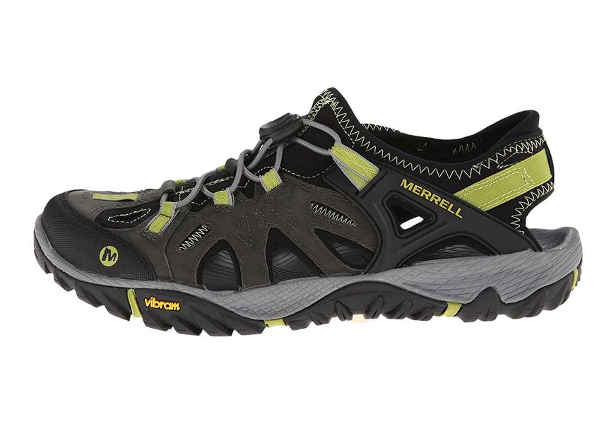 merrell all out blaze sieve water fishing shoe