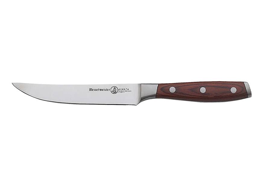 FOXEL Steak Knives Knife Set of 4, 8, or 12 - Non Serrated Straight Edge  Blade Razor