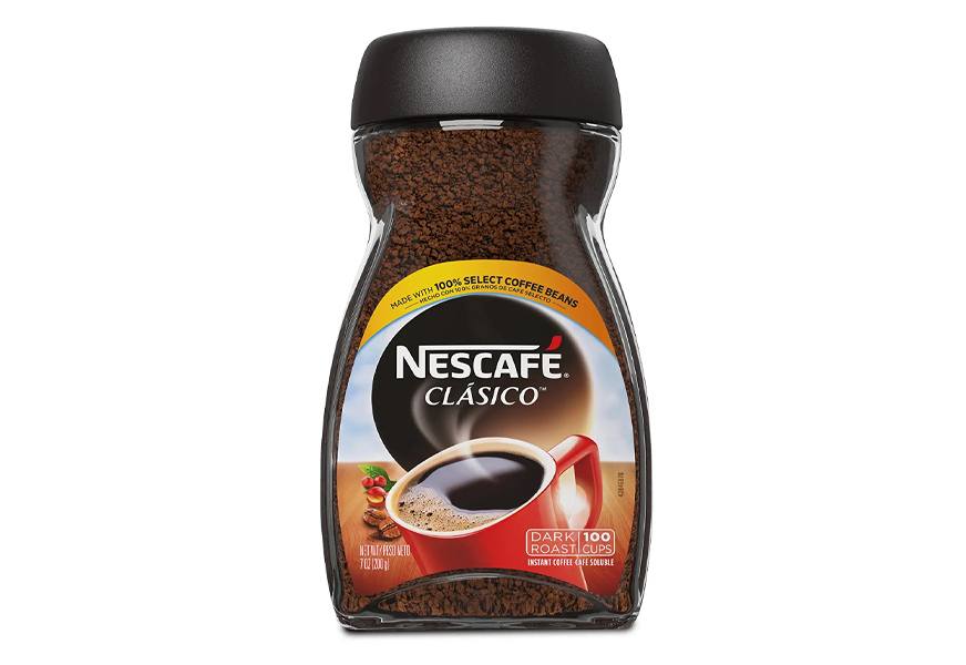 nescafe clasico dark roast instant coffee