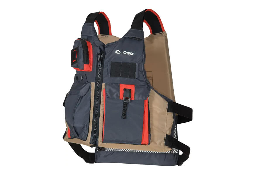 onyx kayak fishing vest