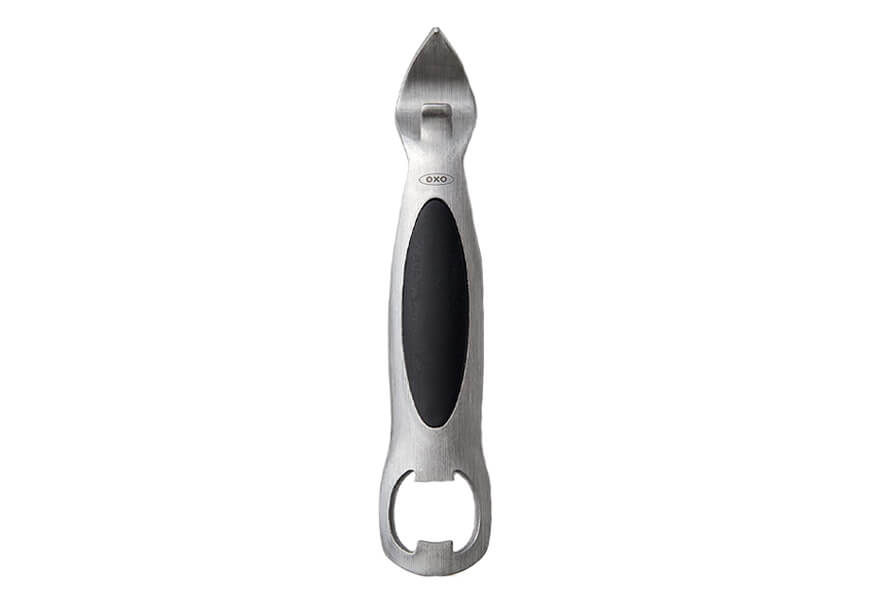 oxo steel stainless steel bottle and can opener