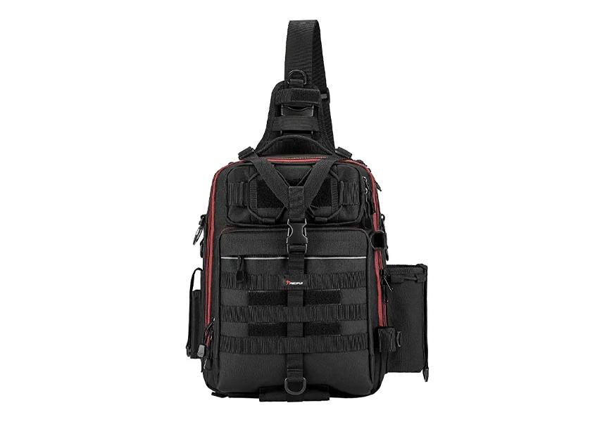 piscifun water-resistant outdoor tackle bag