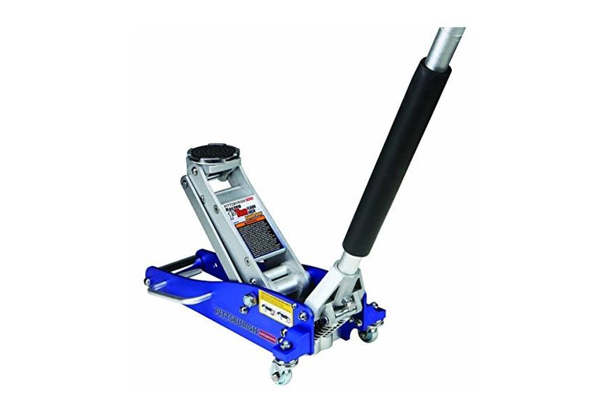 pittsburg 1.5 ton compact aluminum floor jack