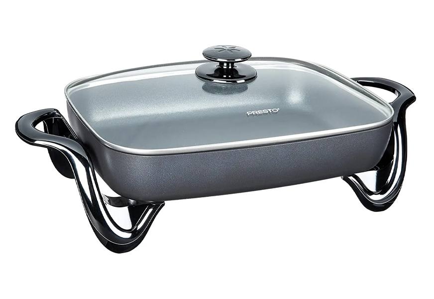 presto 06852 16-inch electric skillet with glass cover