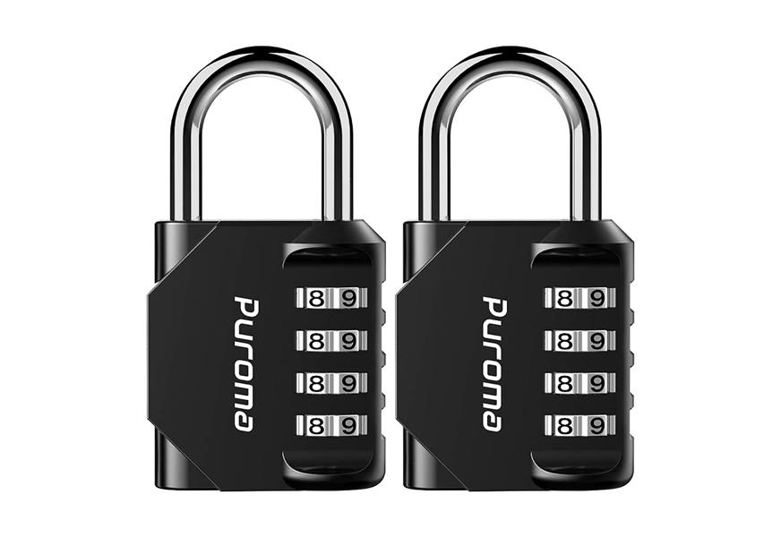 puroma 2 pack combination lock