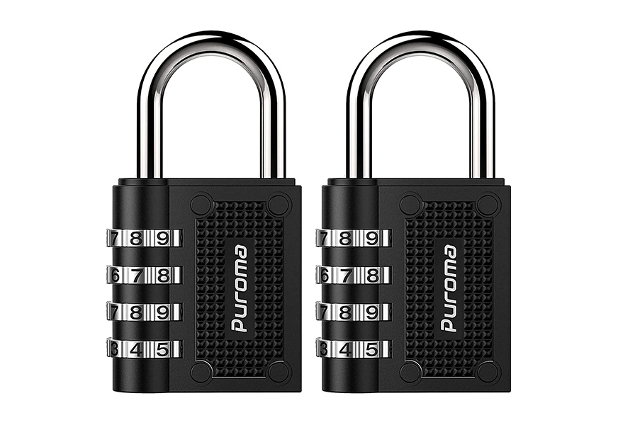 puroma 4 digit combination padlock