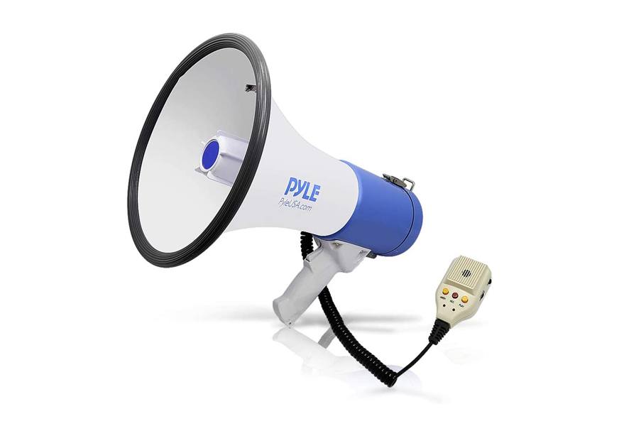 pyle megaphone pa bullhorn speaker