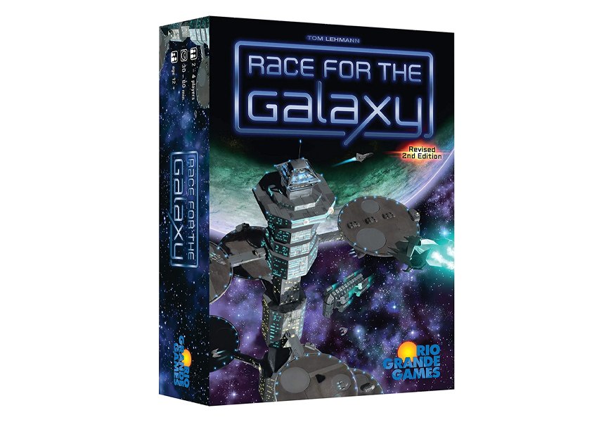 race for the galaxy two-player board game