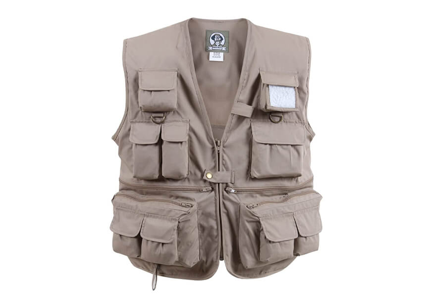 rothco uncle milty travel fishing vest