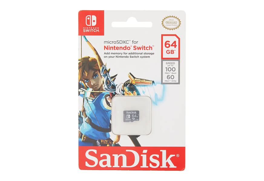 sandisk 64gb microsdxc for nintendo switch