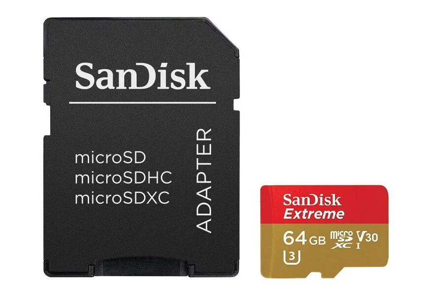 sandisk extreme 64gb microsdxc card