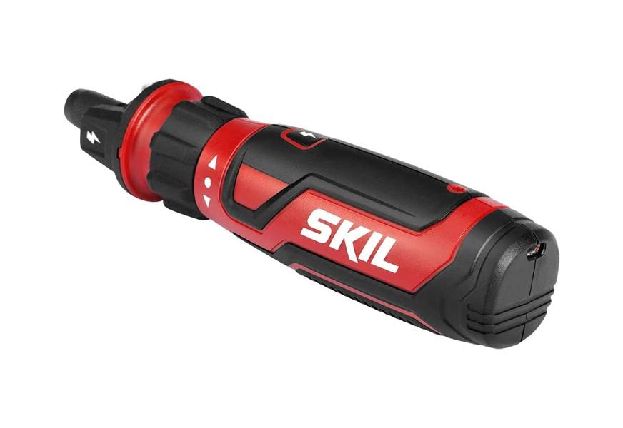 skil rechargeable 4v cordless screwdriver with circuit sensor