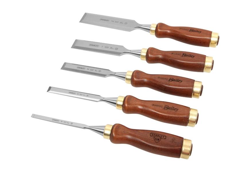 stanley 16 401 bailey wood chisel set