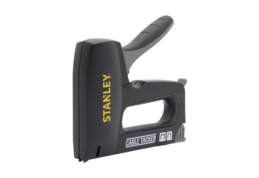 Stanley CT10X Heavy Duty Staple Gun / Cable Tacker – CT10C, Black