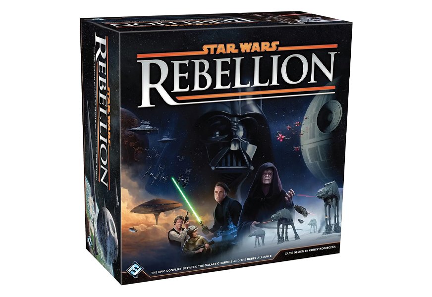 star wars: rebellion two-player board game