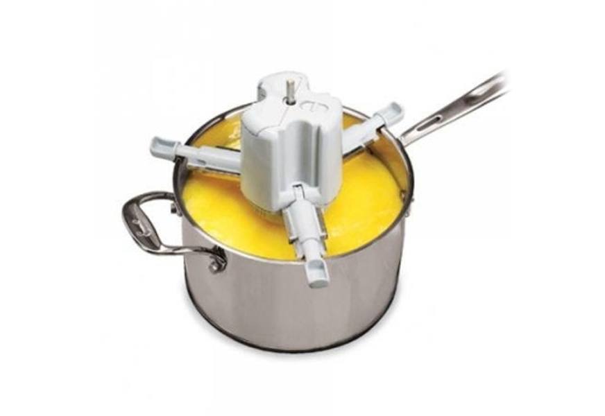 stirchef saucepan stirrer handsfree stovetop cooking