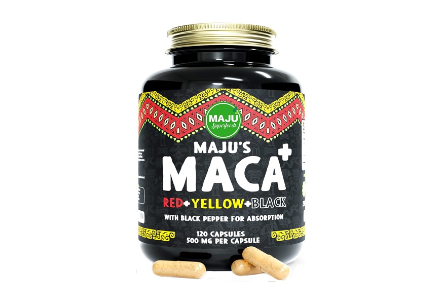strongest maca capsules by maju superfoods