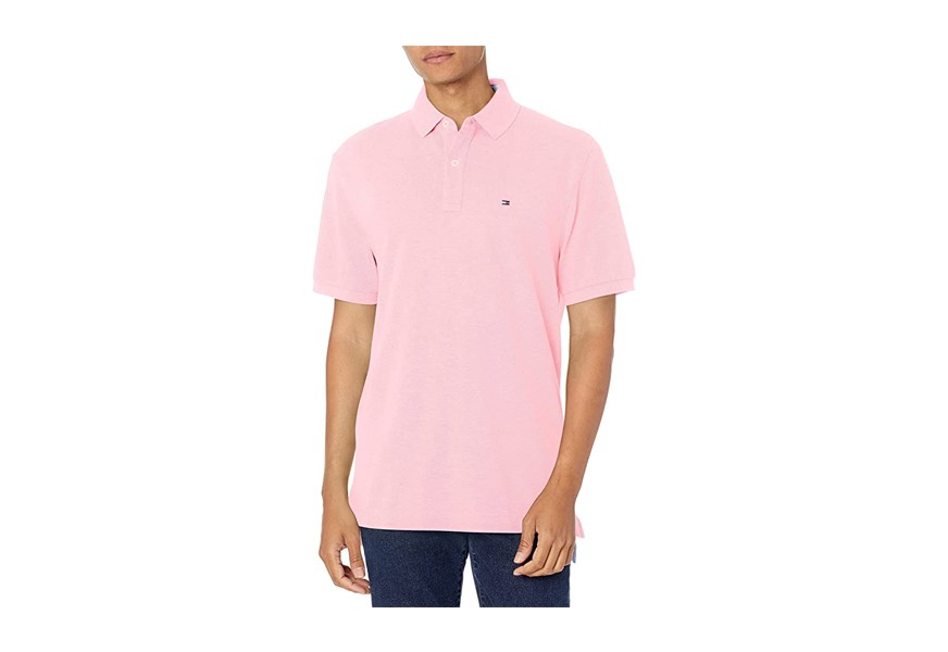 tommy hilfiger mens'short sleeve polo shirt