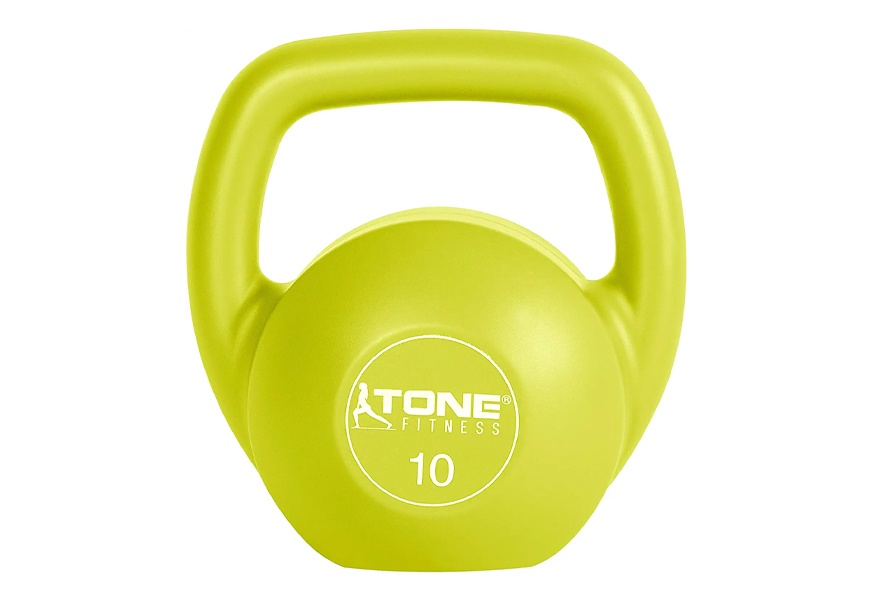 tone fitness vinyl coated kettlebells weight