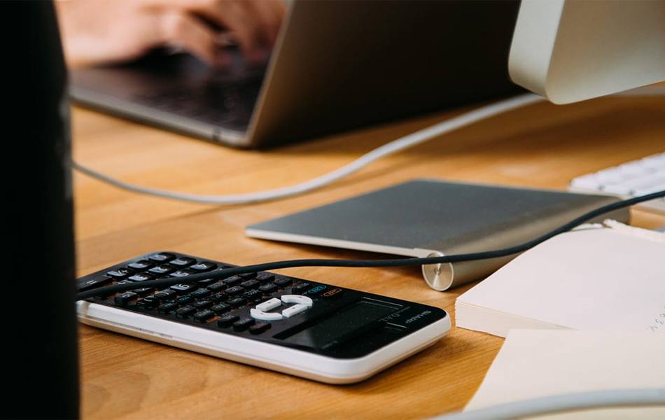touchpad on the desk