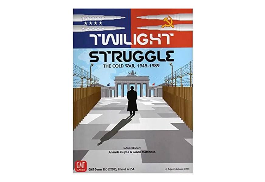 twilight struggle deluxe edition two-player board game