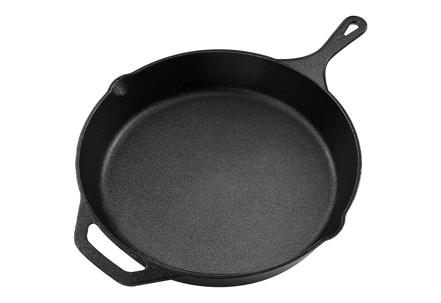 utopia kitchen pre-seasoned cast iron skillet