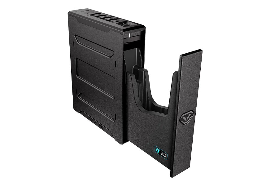 vaultek slider series rugged smart handgun safe
