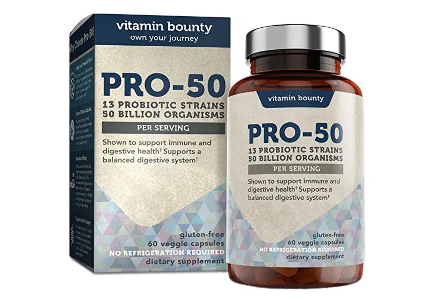 vitamin bounty probiotic- pro 50