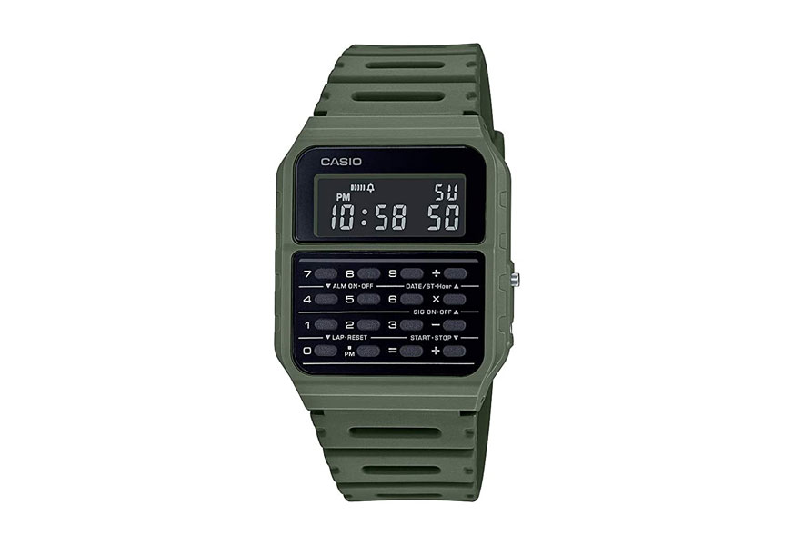 casio ca 53wf 3bcf data bank quartz watch