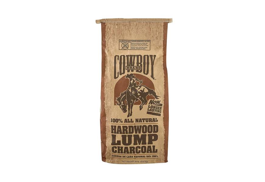cowboy brand hardwood lump charcoal