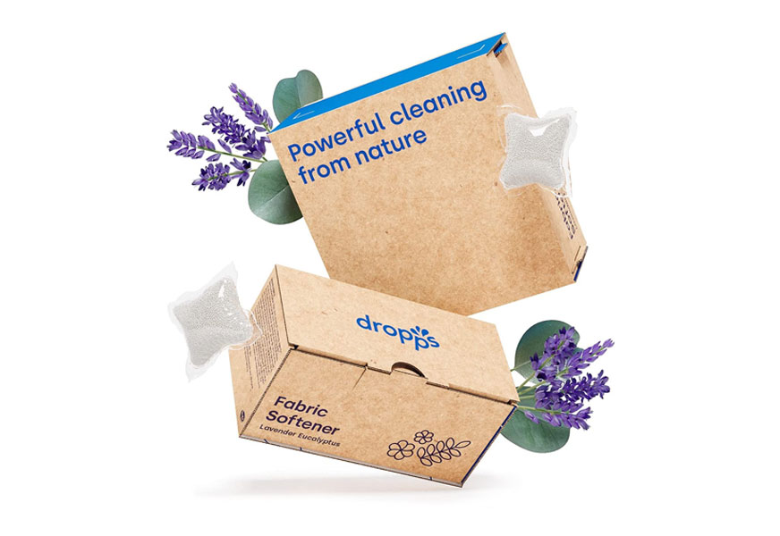 dropps scent booster & fabric softener he natural laundry pods