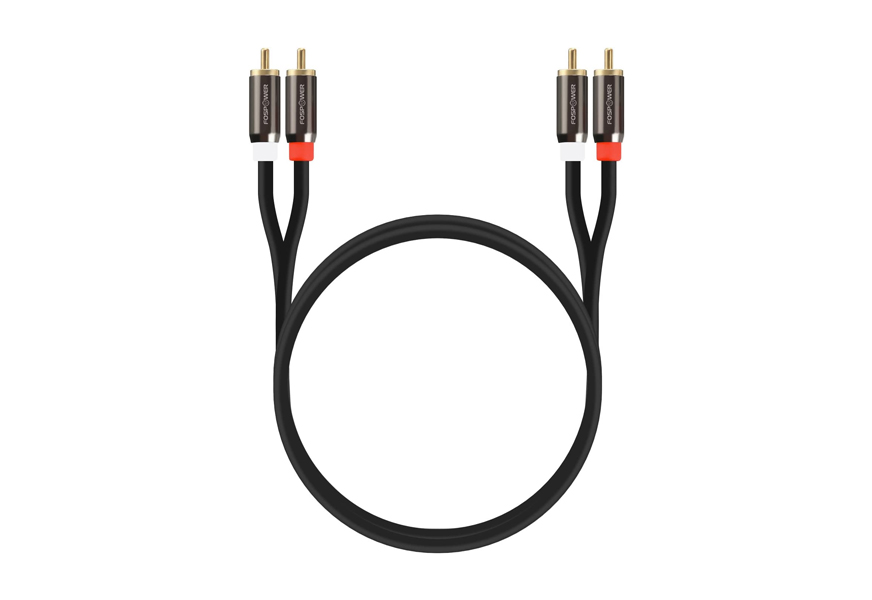 fospower 2 rca m m stereo audio cable