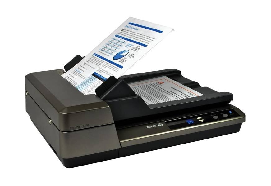 xerox documate 3220 duplex large format scanner