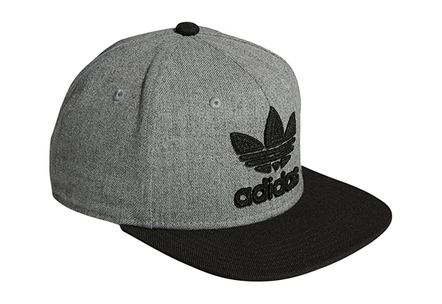 adidas originals snap back flatbrim cap