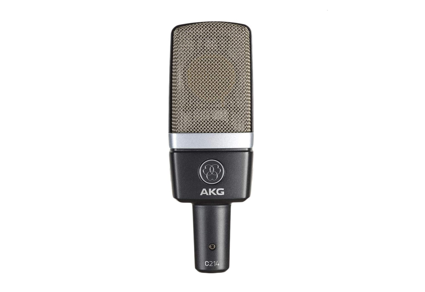 akg pro audio c214 professional large diaphragm condenser microphone