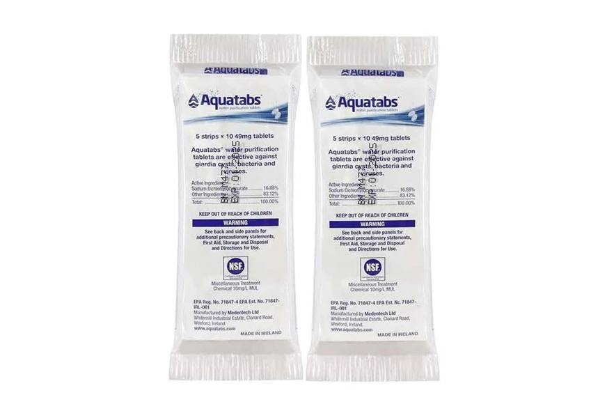 aquatabs world's best water purification tablets