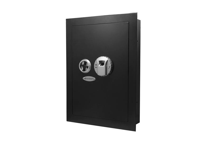 barska biometric fingerprint security wall safe