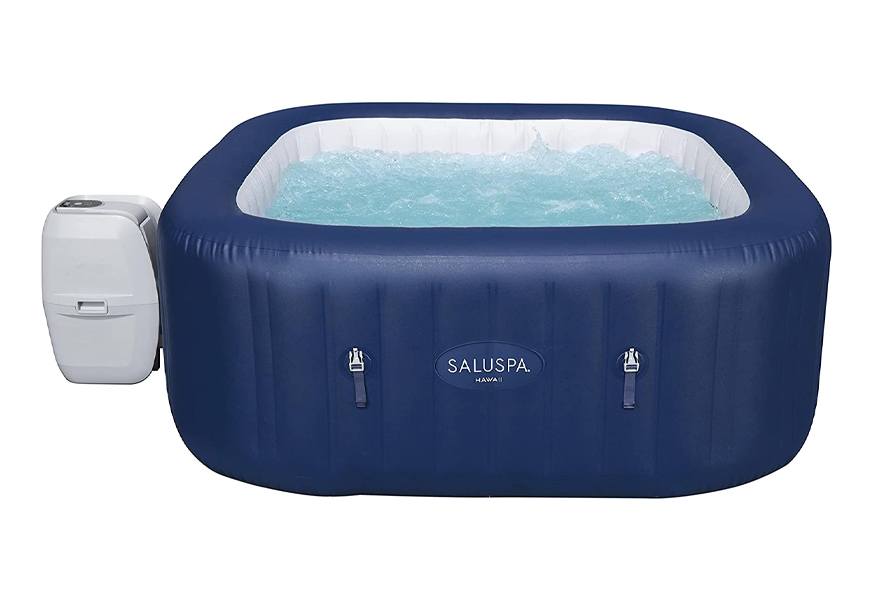 bestway hawaii air jet inflatable outdoor spa