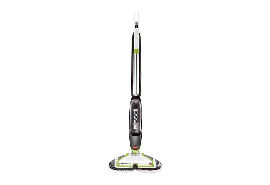 bissell spinwave powered hardwood floor mop and cleaner