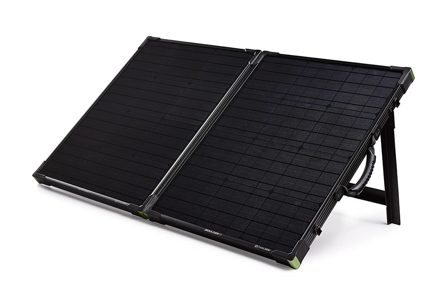 boulder goal zero monocrystalline portable solar panel