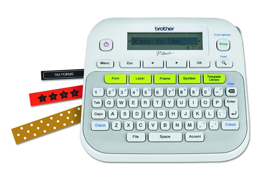 brother p-touch ptd210 label maker