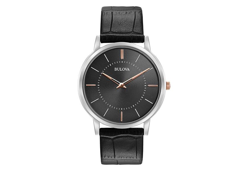 bulova men’s classic 98a167 thin watch