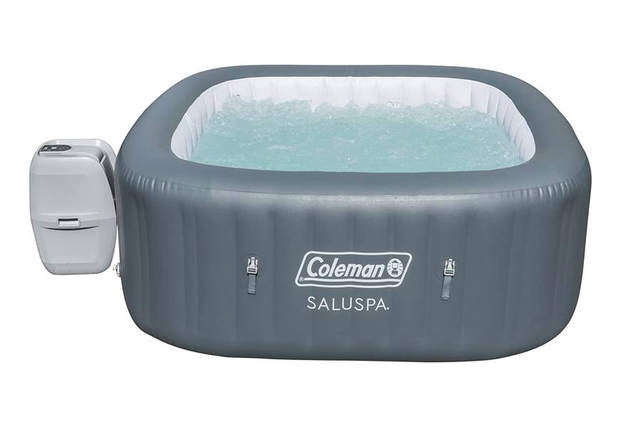 coleman saluspa inflatable airjet hot tub