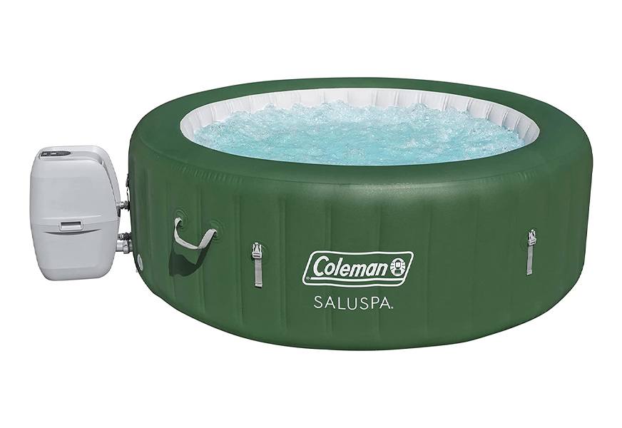 coleman saluspa inflatable hot tub