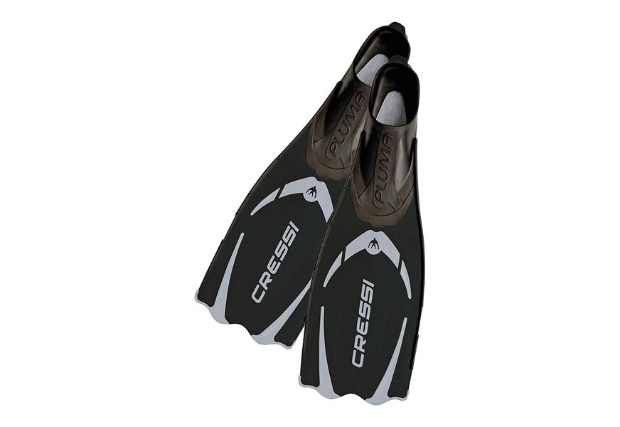 cressi pluma adult snorkeling full foot pocket fins
