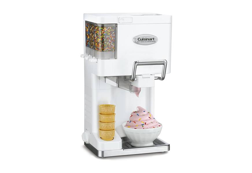 cuisinart ice 45 mix it in soft serve 1 12 quart ice cream maker