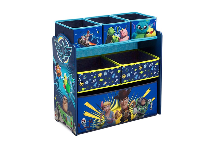 delta children multi bin toy box