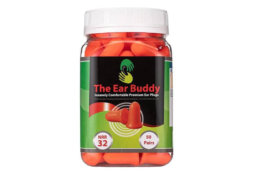 ear buddy soft foam premium earplugs for sleeping
